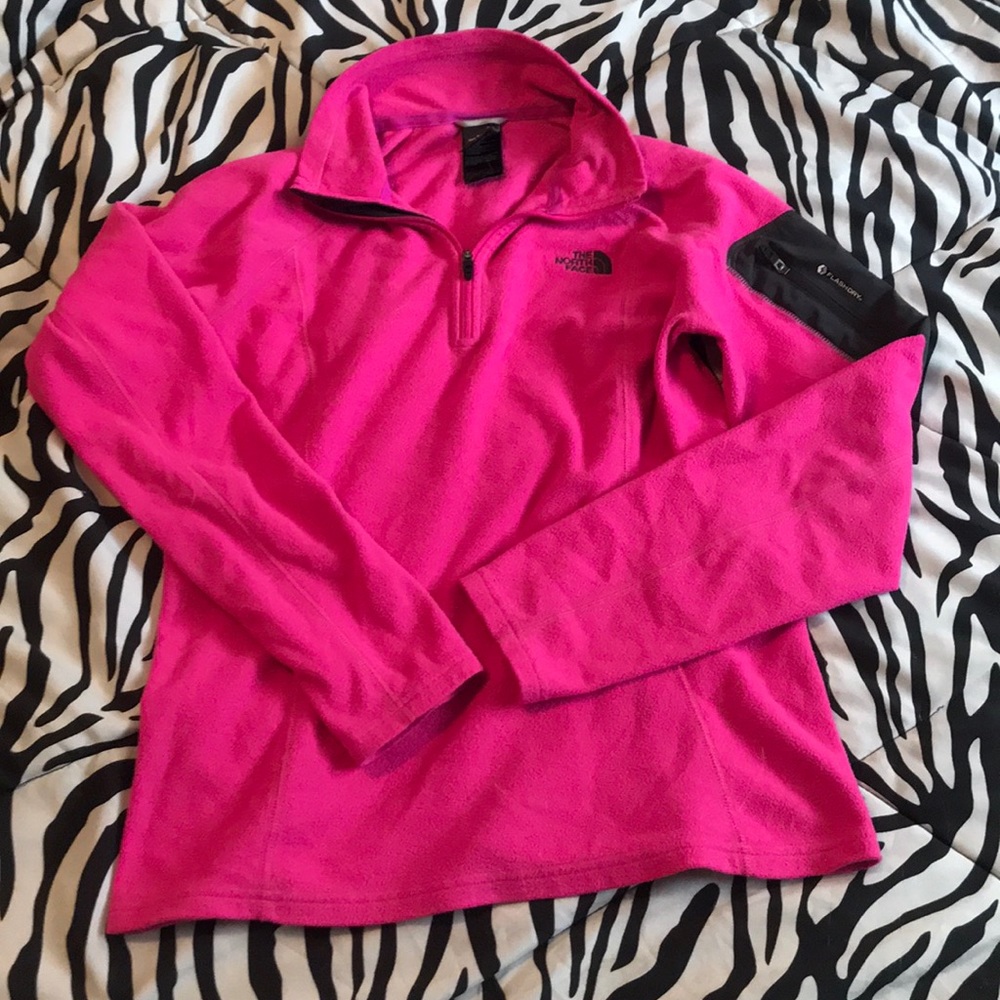 Pink The North Face pullover